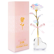 Load image into Gallery viewer, 24K Rose Flower, Best Gift for Valentines Day