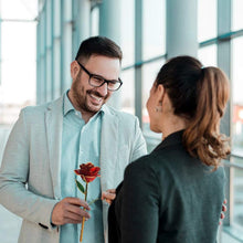 Load image into Gallery viewer, SUNINESS Forever Rose Valentine Red Flowers