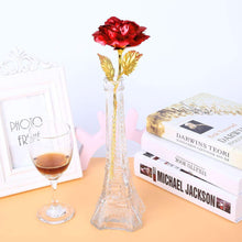 Load image into Gallery viewer, 24K Rose Flower, Best Gift for Valentines Day