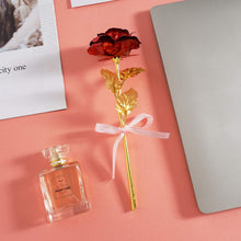 Load image into Gallery viewer, 24K Rose Flower, Best Gift for Valentines Day