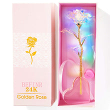 Load image into Gallery viewer, 24K Rose Flower, Best Gift for Valentines Day
