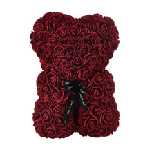 Load image into Gallery viewer, Artificial Flowers Rose Teddy Bear