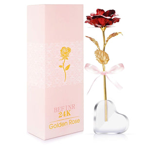 24K  Rose Flower, Best Gift for Valentines Day